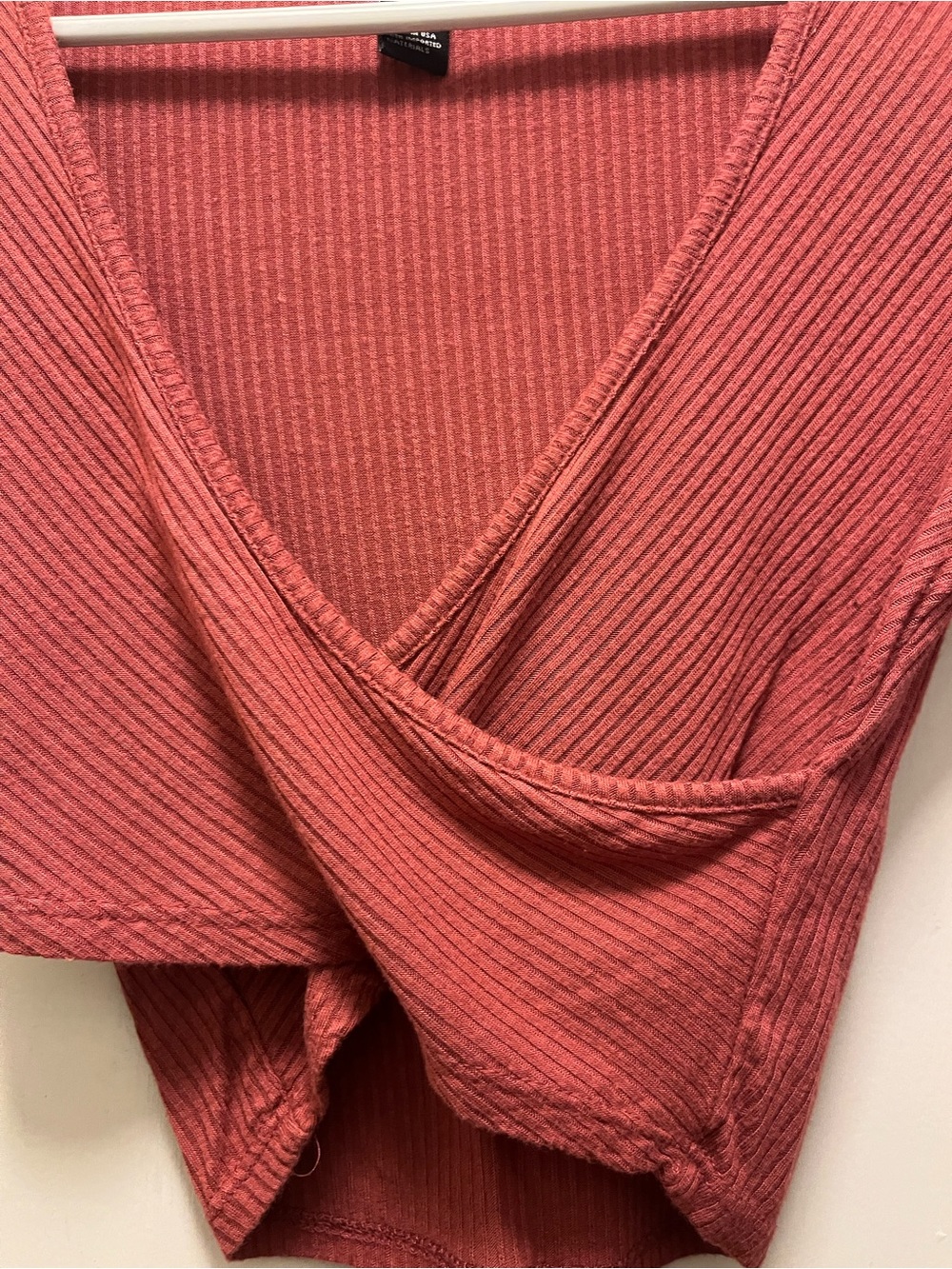 Forever 21 Rust Red Ribbed Top - Picture 4 of 4